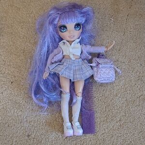 Rainbow High Violet Willow Junior High Doll With Accessories